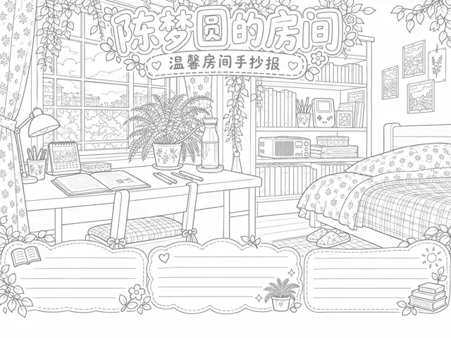灰色线稿版预览